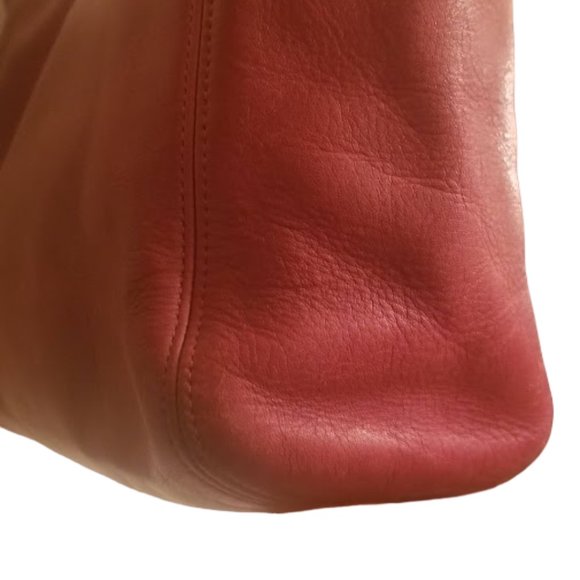 💎EUC💎 | Gorgeous 🟥🔴🟥RARE Red🟥🔴🟥 | Vintage Coach 4157 Bag | Waverly Tote - Picture 10 of 16